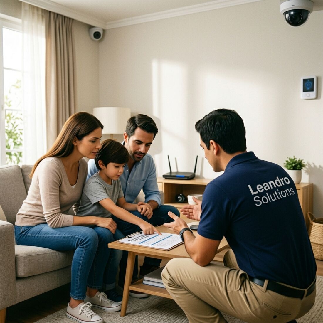 Diagnóstico de seguridad en un hogar
