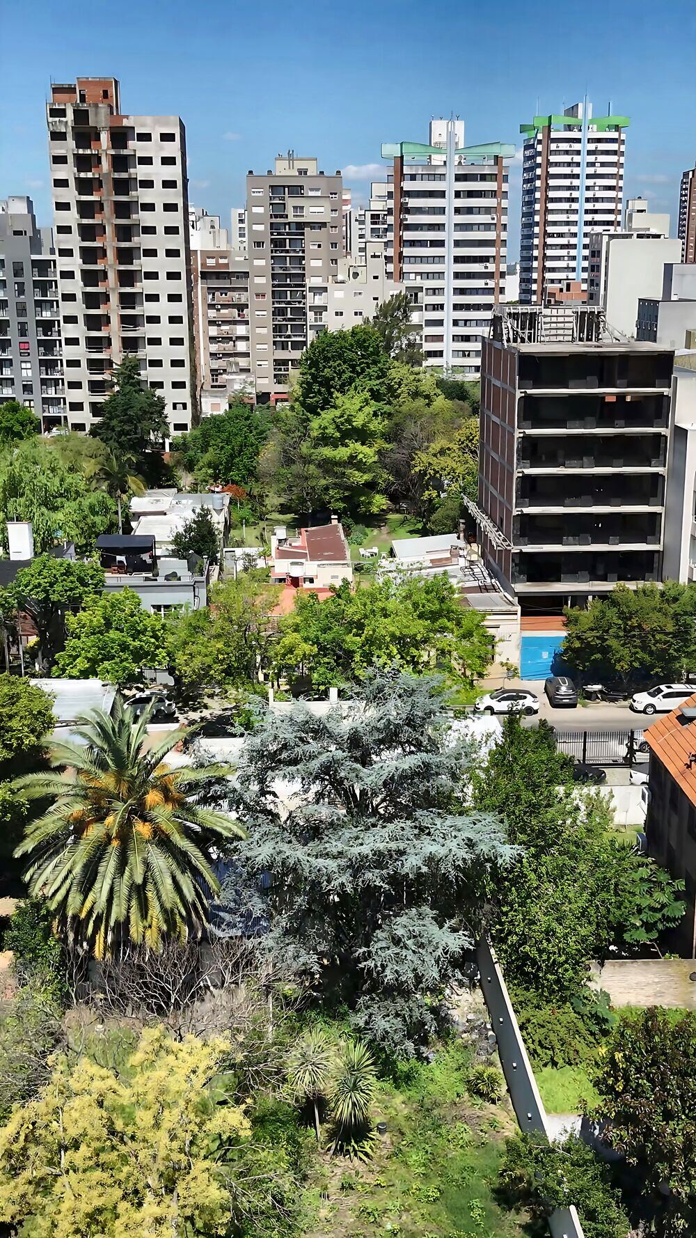 Vista aérea de una casa en San Miguel